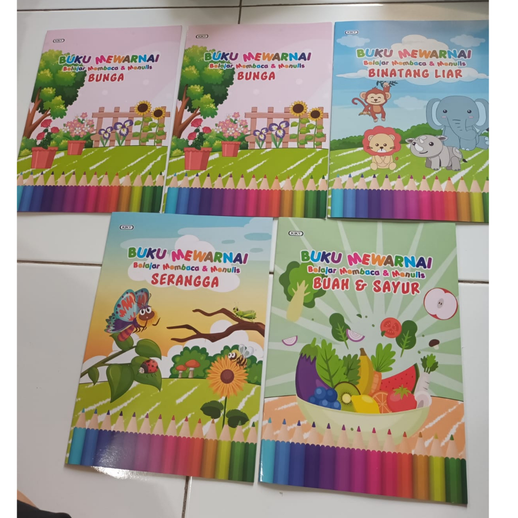 BUKU MEWARNAI BELAJAR MEMBACA DAN TULIS BESAR