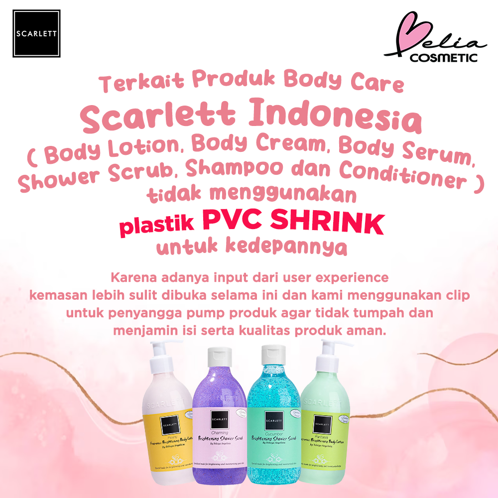 ❤ BELIA ❤ SCARLETT Loving Series | 7X Ceramide | Intense Brightening &amp; Moisturizing Skin | UV Protection by Felicya Angelista