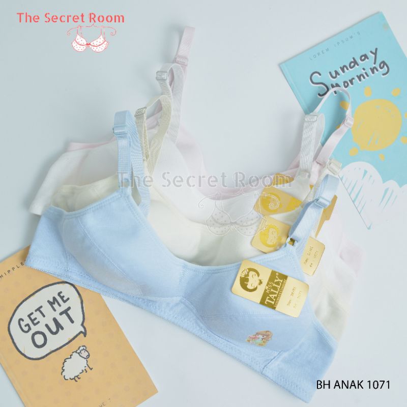 TALLY BRA BH REMAJA ABG 1071 I CUP A I TANPA BUSA I KAIT 2 I SIZE 32 - 38