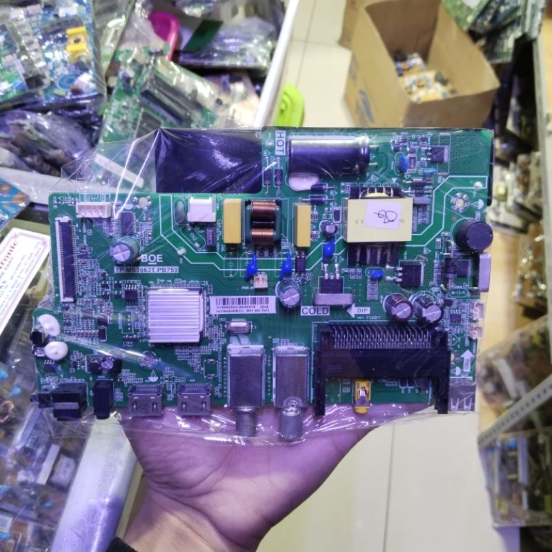 MAINBOARD - MOTHERBOARD - MB - MESIN TV HISENSE 32N50HTS
