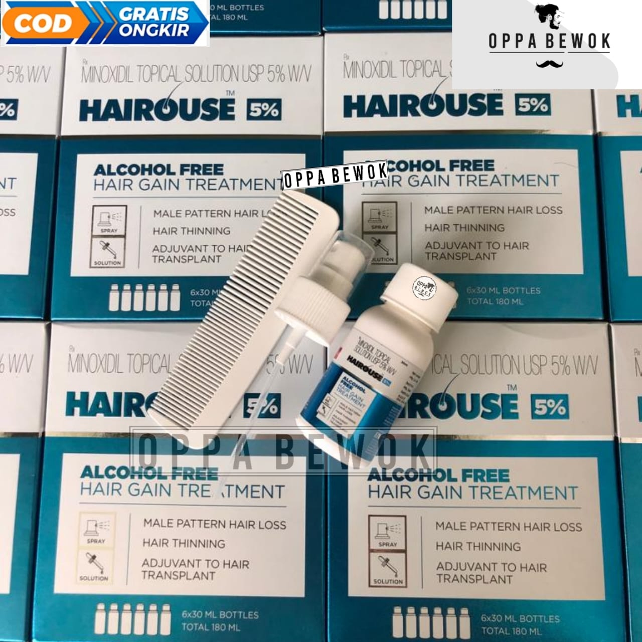 Hairouse Minoxidil All Varian Pipet