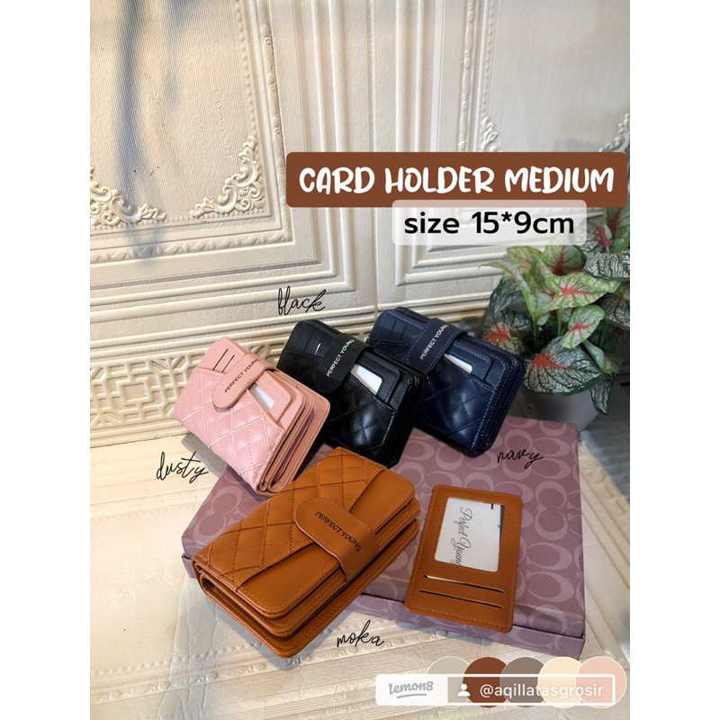 DOMPET IMPORT CARD HOLDER SIZE MEDIUM