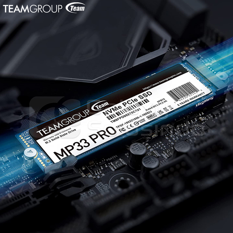 TEAM MP33 PRO M.2 PCIe NVMe 512GB SSD