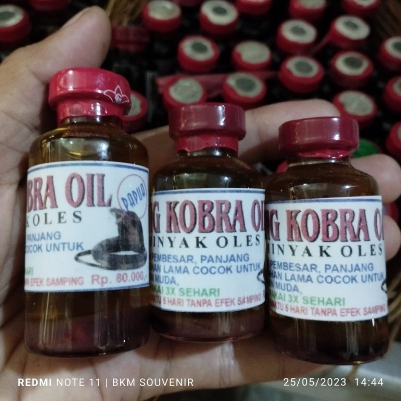Minyak pembesar berkhasiat kobra oil