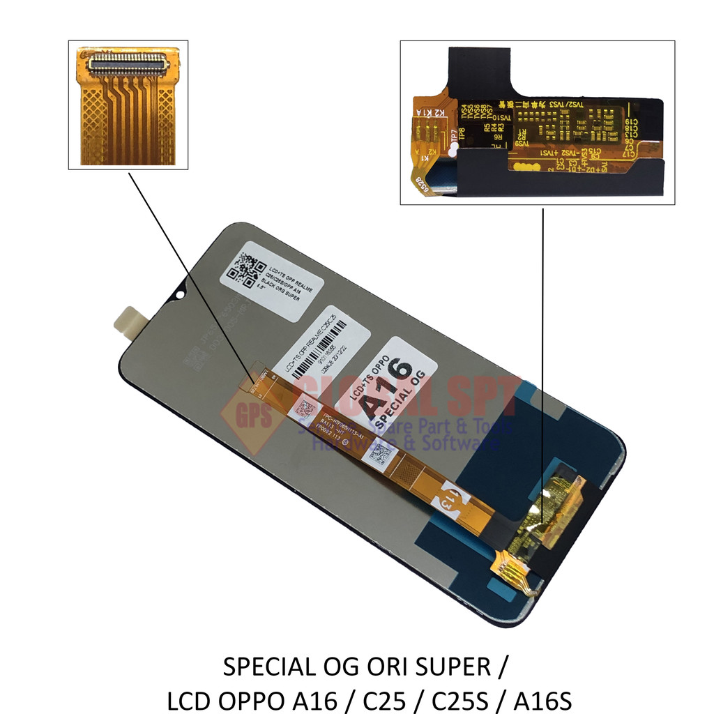 LCD TOUCHSCREEN OPPO A16 / C25S / A16S / C25S