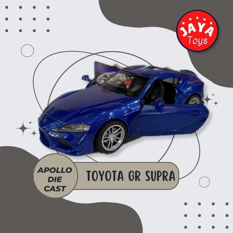 mobil Diecast Apollo toyota gr supra