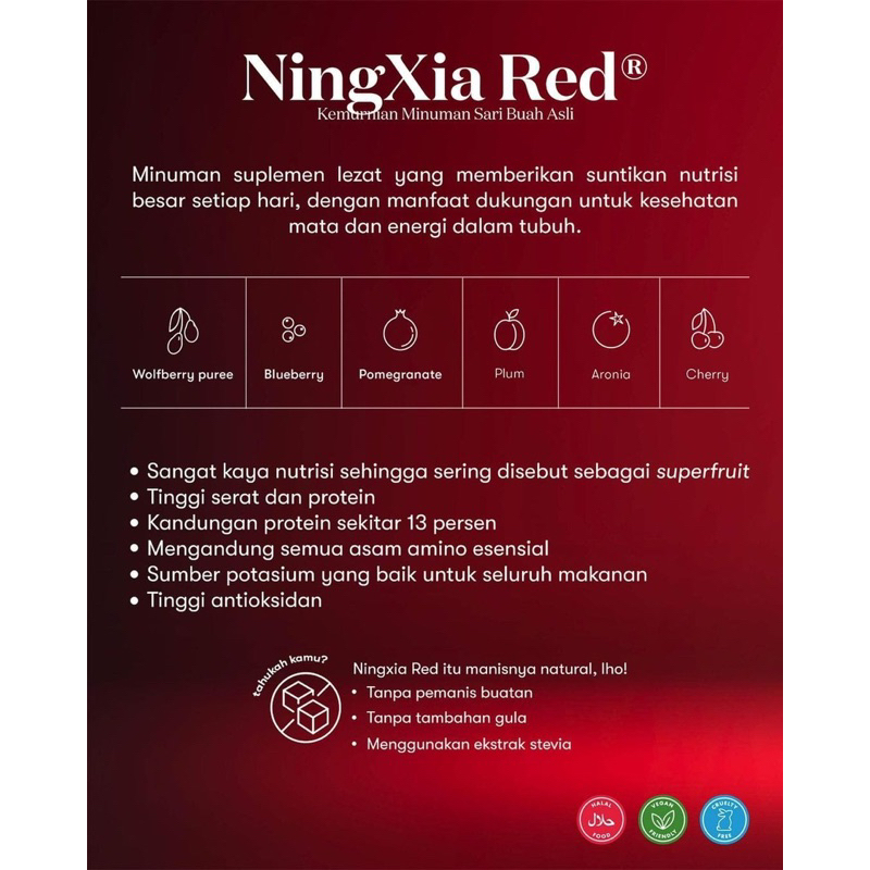 Ningxia Red Sachet Young Living 60ml