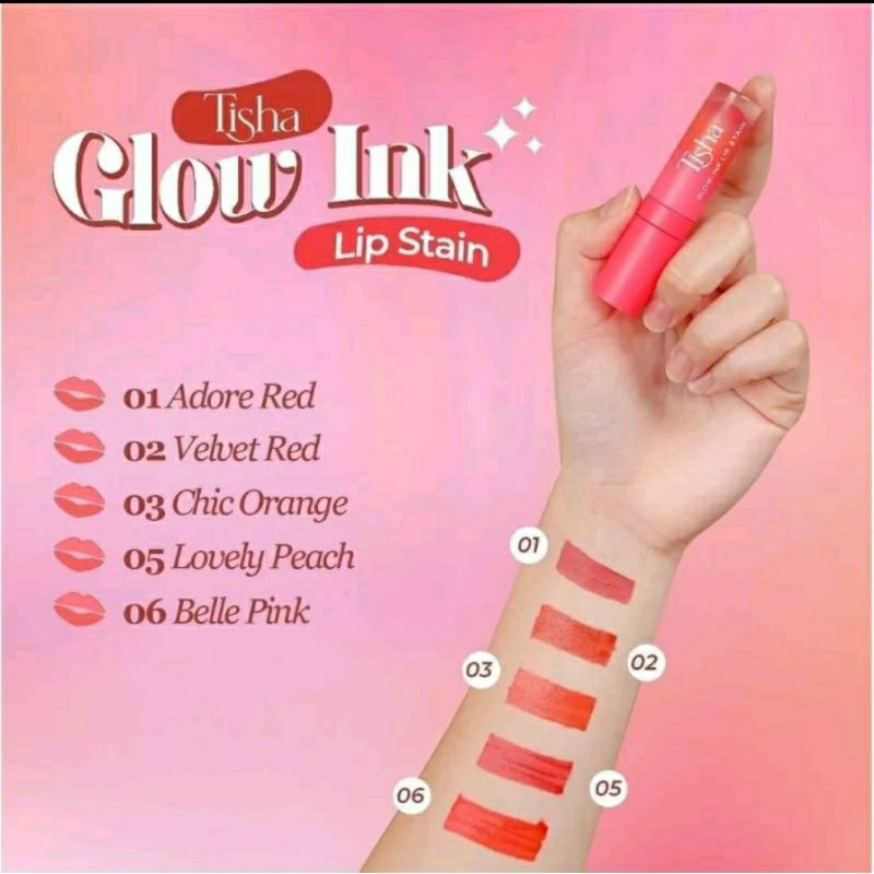 TISHA Glow Ink Lip Stain - Lip Tint Tisha