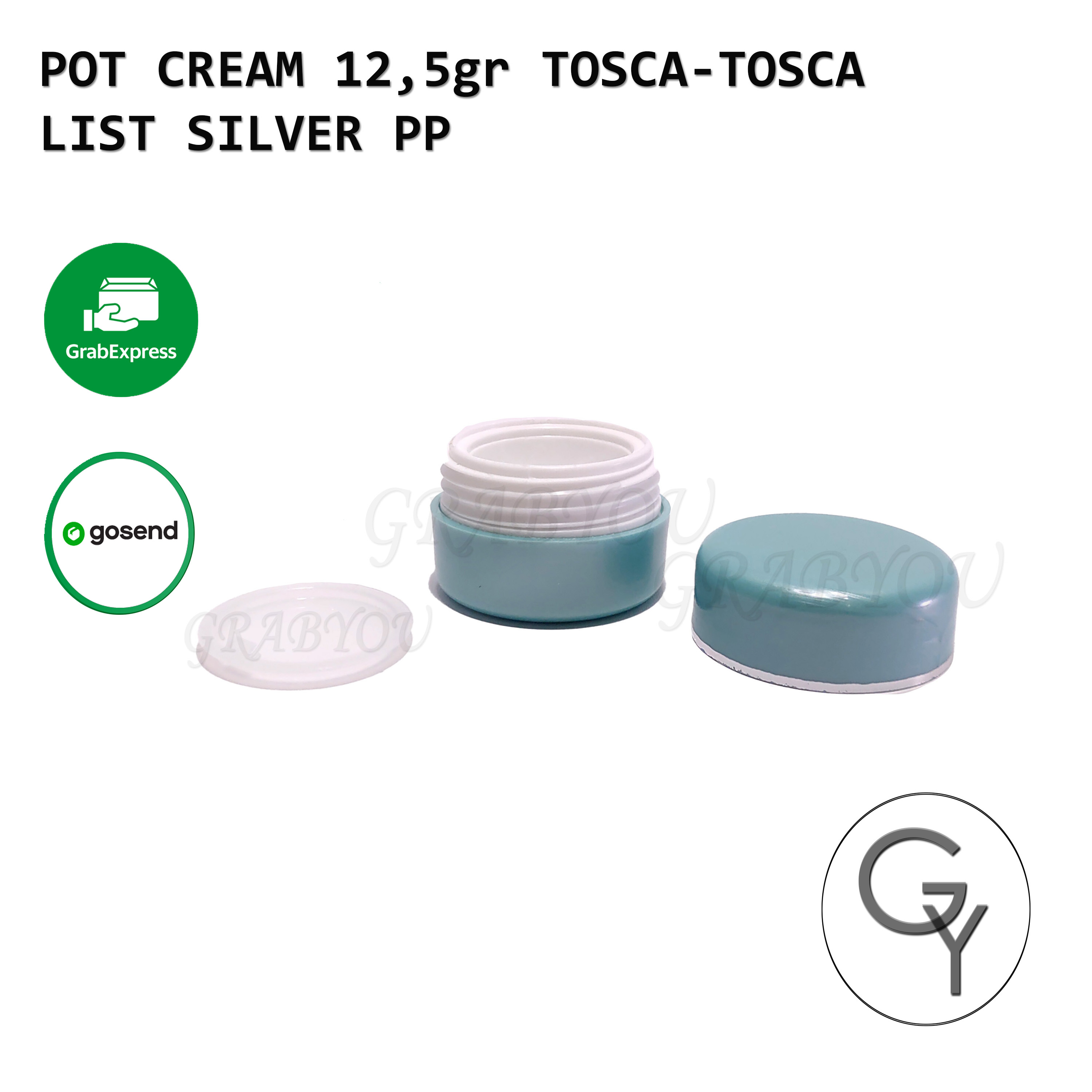 Pot Cream 12,5gr Tosca-Tosca List Silver PP