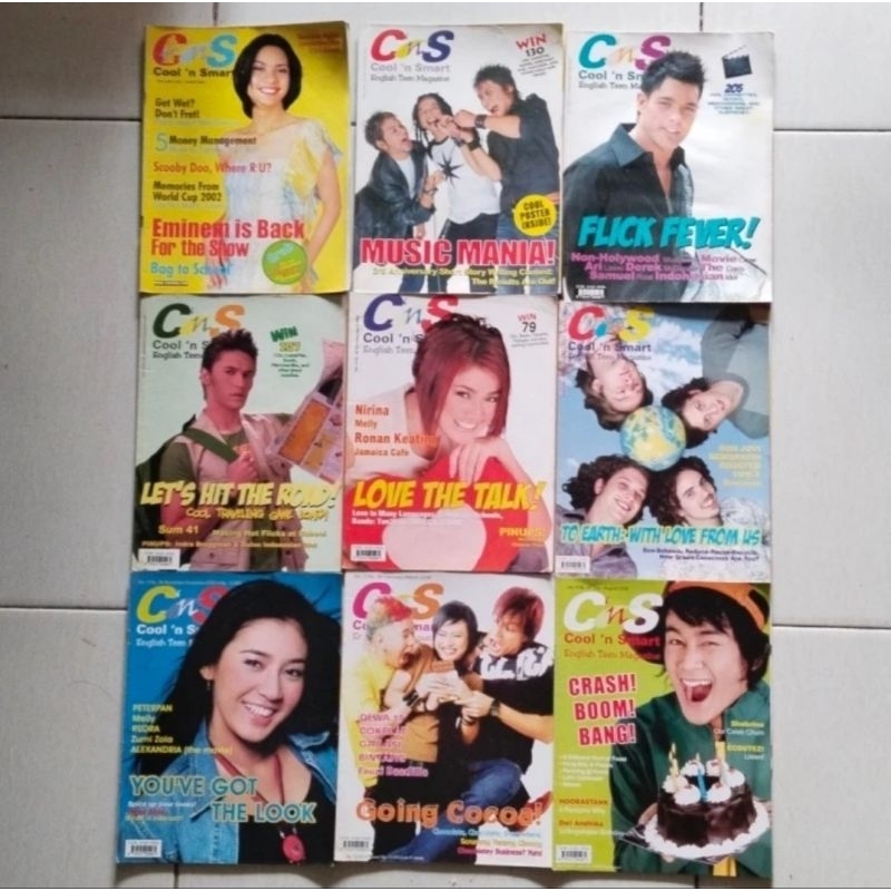 Majalah CnS Cool n Smart Original Bekas Baca Deskripsi