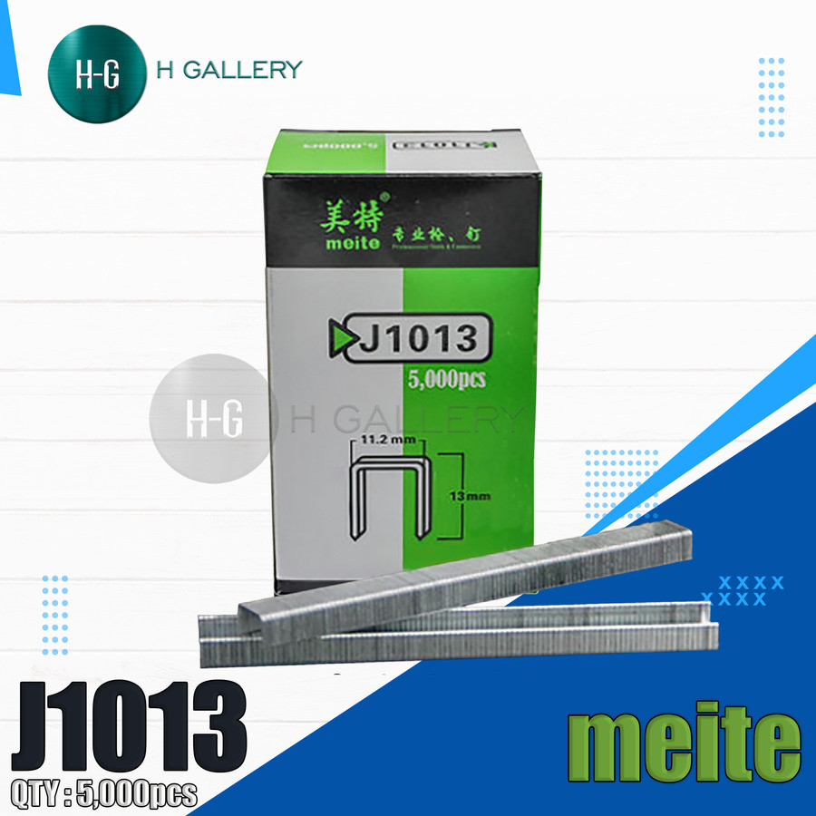 MEITE - STAPLES 1013J /ISI STAPLER 1013 J/TRACKER J1013 HITAM-5000PCS