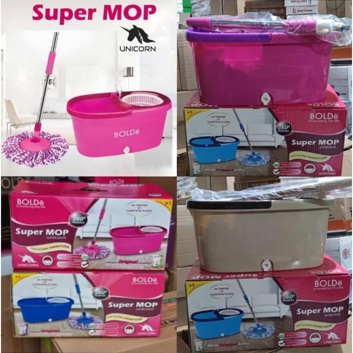 Alat Pel Super Mop BOLDe M-777X pel lantai