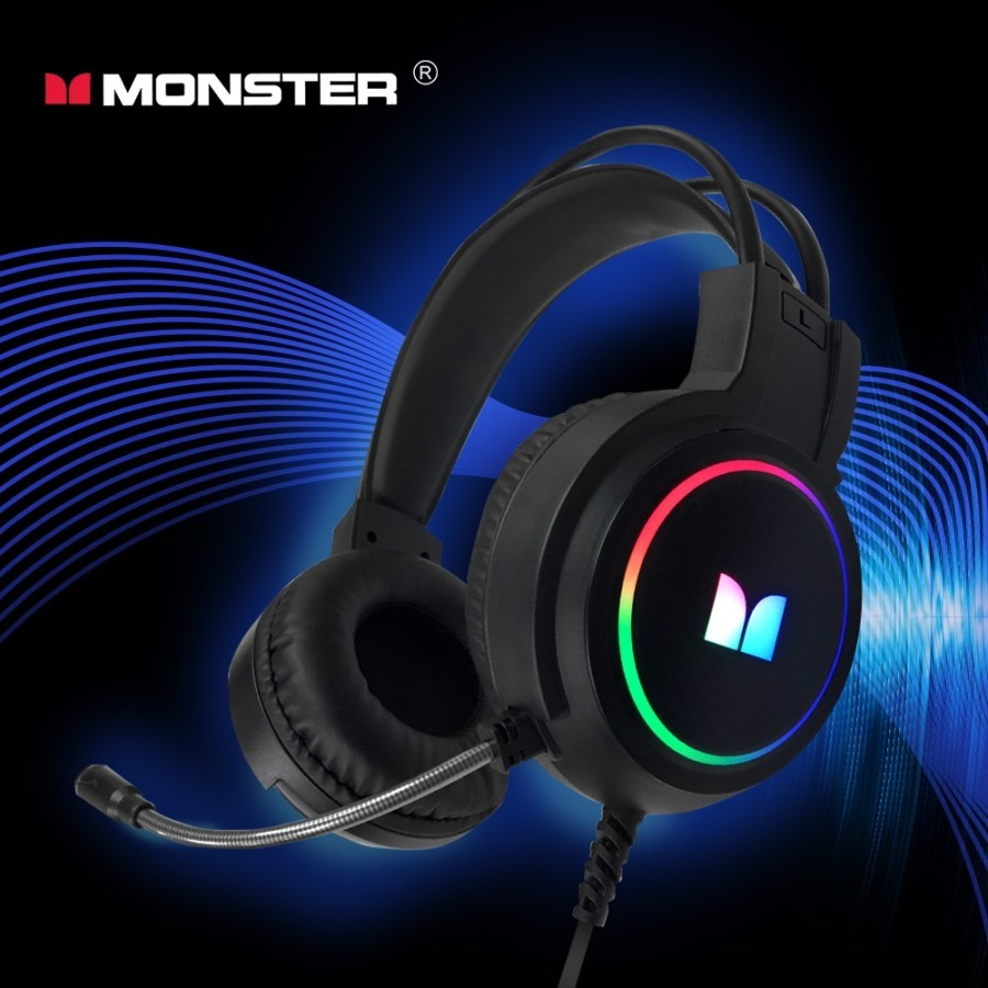 Monster G902 RGB Wired Stereo Gaming Headset