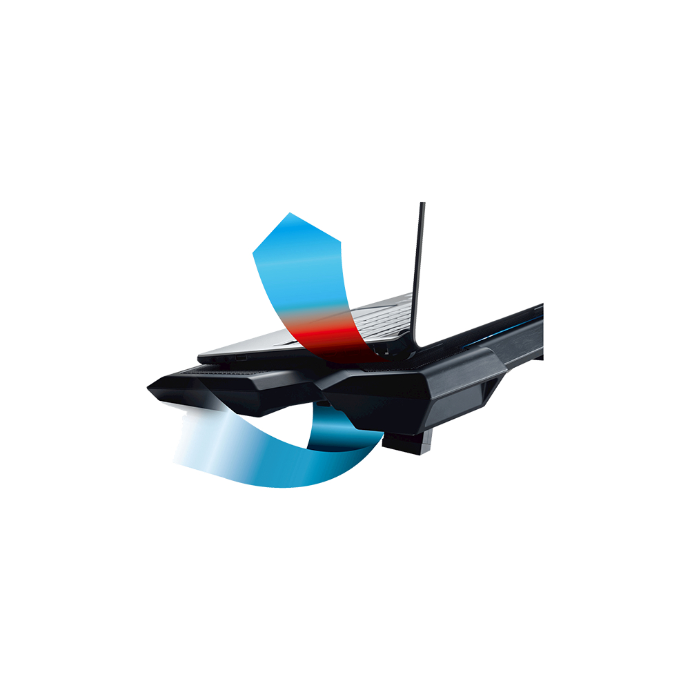 Cooling Pad Cooler Master Notepal X3 | 1x 200mm Fan Cooling Pad Laptop