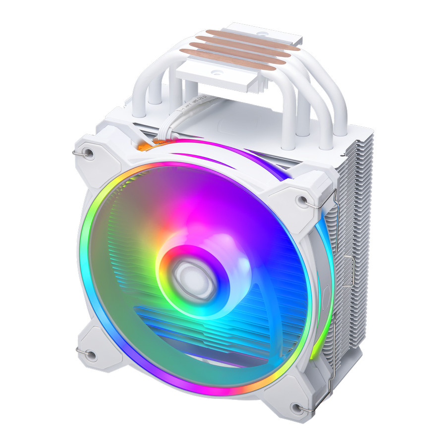 Cooler Master HYPER 212 HALO WHITE ARGB | 120MM AIR CPU Cooler HSF