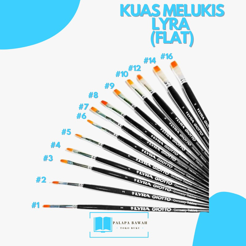 

Kuas Lukis Lyra Giotto flat / Lyra Giotto flat Brush per pc