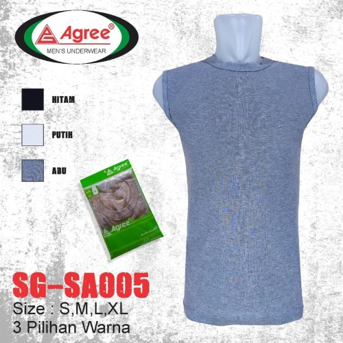 Kaos Oblong  Pria Dewasa Agree Sport SA005 /Kaos Olahraga Agree/Kaos Oblong Agree