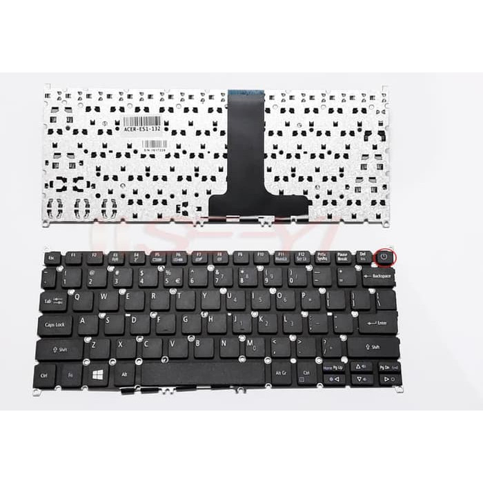 Keyboard NOTEBOOK ACER ES1-132 ES1-132 ES1-132 Tombol Power