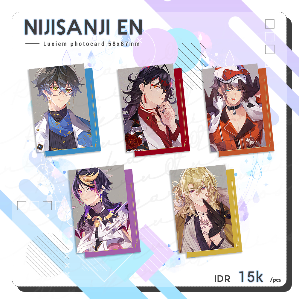 Nijisanji EN Luxiem Photocard