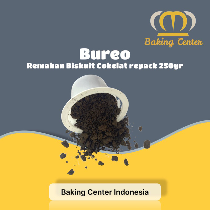 

Bureo Remahan Biskuit Cokelat Repack 250gr