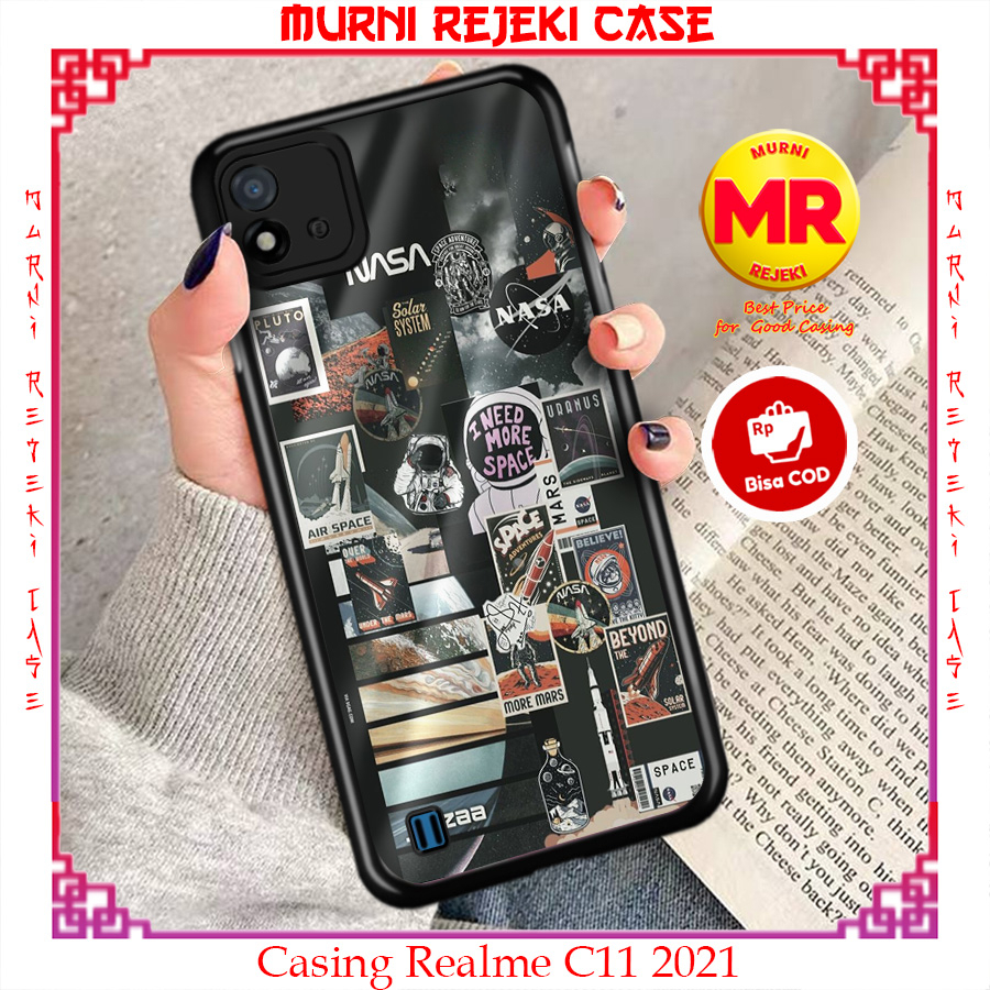 Casing realme c11 2021 case hp realme c11 2021 kesing terbaru case anime motif [ NASA02 ] case softc