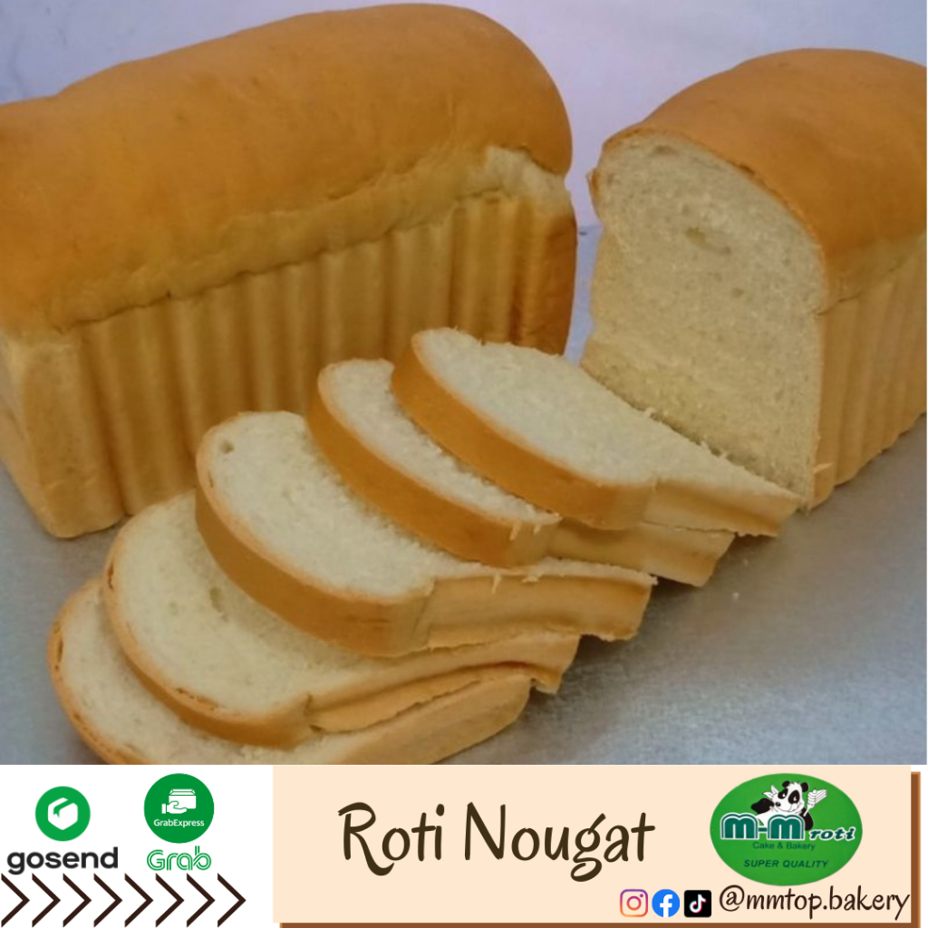 10 Roti Nugat / Roti Nogat / Roti Nougat / Roti Tawar / Roti Bakar