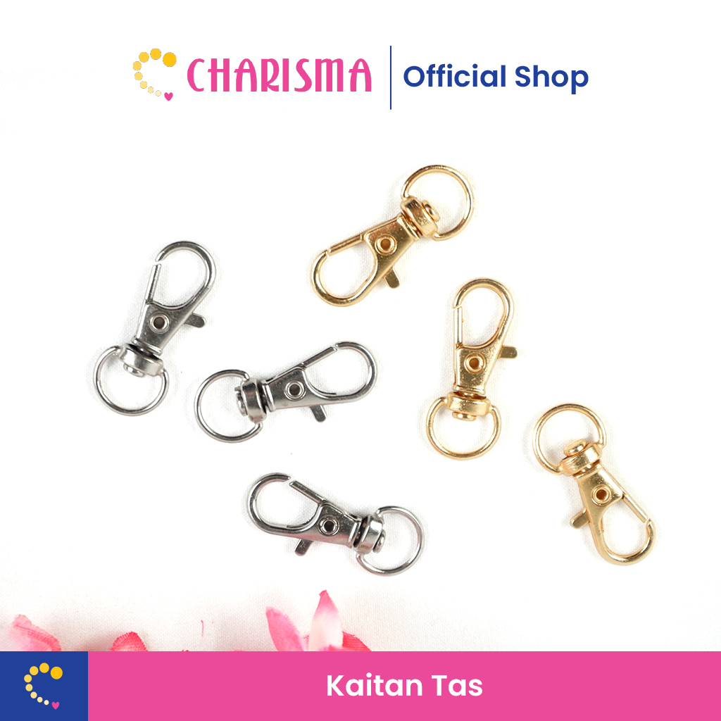 Charisma Kait Tas Besi Best Quality - Cantolan Tas Besi / Pengait Besi Tas / Kaitan Tas Anti Karat