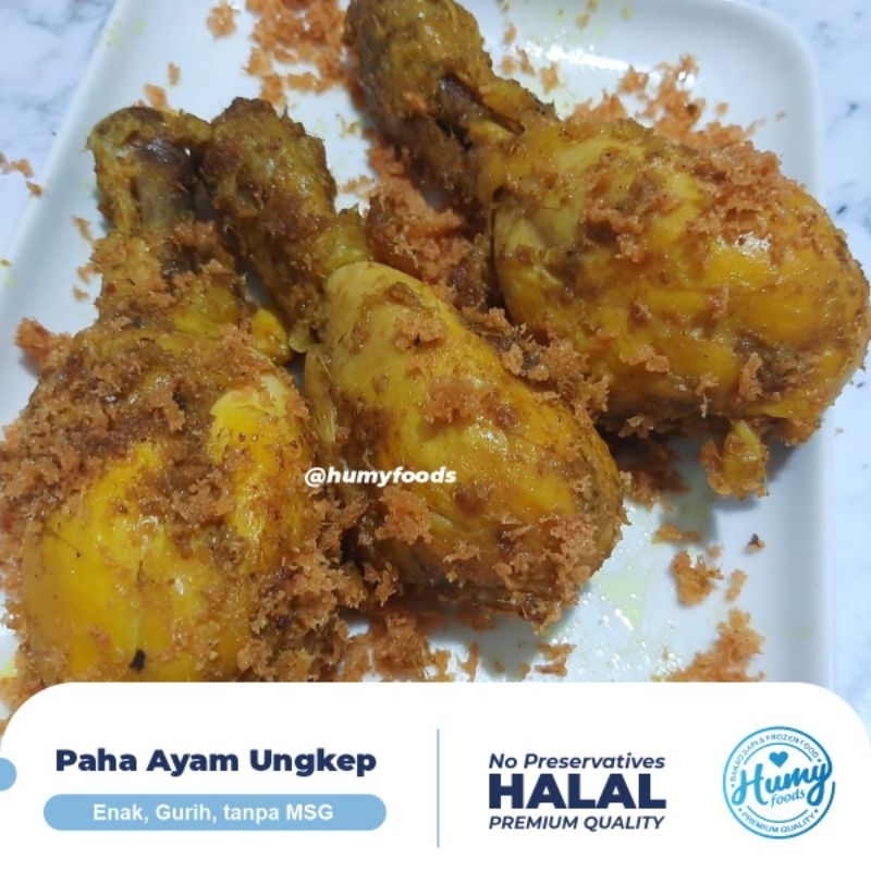 AYAM UNGKEP PAHA PENTUNG (5pcs) halal tanpa MSG tanpa pengawet