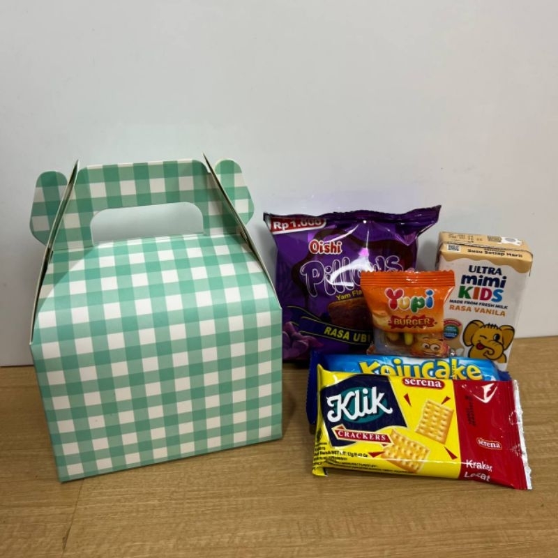 

PAKET SNACK BOX ULANG TAHUN ANAK | SQUARE BOX