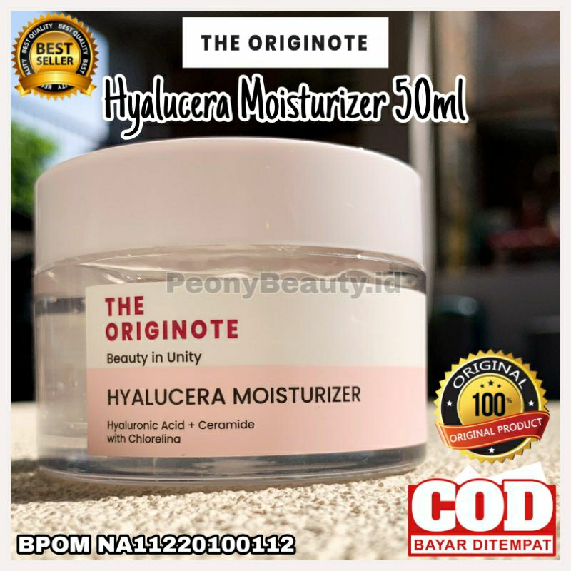[COD √ READY PROMO] THE ORIGINOTE HYALUCERA MOISTURIZER 50ML / The Originote Moisturizer 50ml / The 