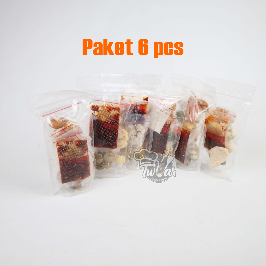 

Baso Aci Ayam Suir Jumbo Mercon Paket 6 Pcs Dapur Twoar