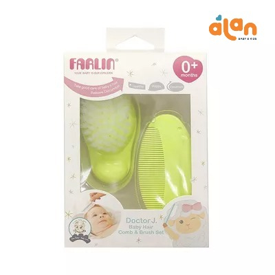 Farlin BF-150 BB Hair Comb0&amp;Brush Set
