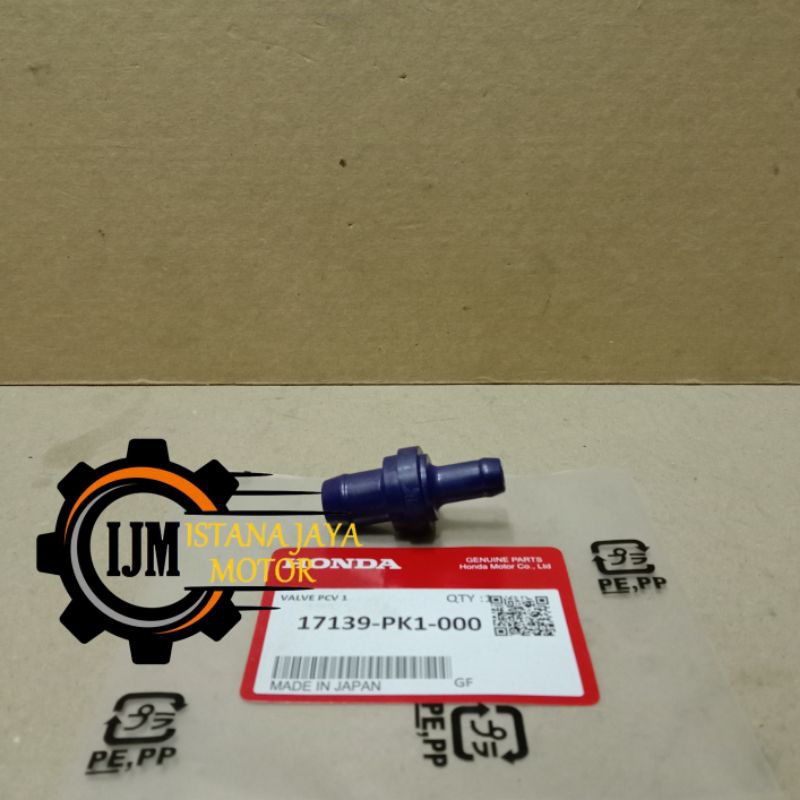 VALVE PCV NO 1 HONDA NEW CRV GEN2 2002-2006 MADE IN JAPAN