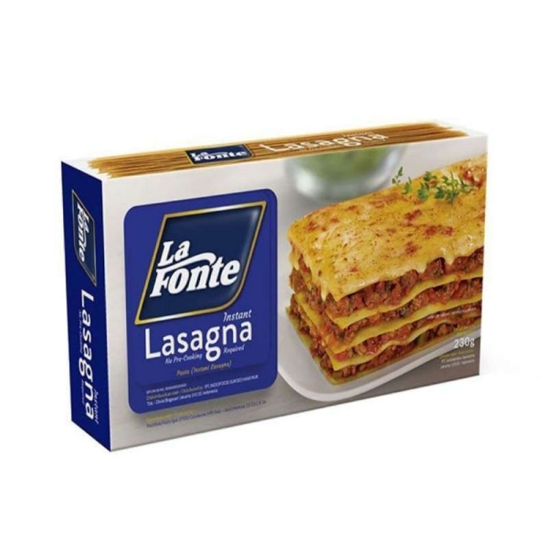 

LA FONTE LASAGNA 230 GRAM