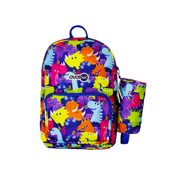 Gramedia Bogor - Tas Anak Backpack Eversac Kinder B Saurus