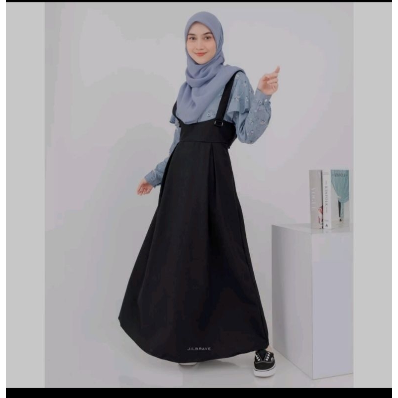 preloved qiana overall dress by jilbrave size m