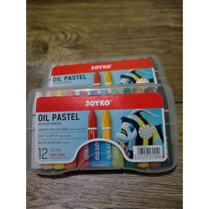 

krayon joyko 12warna /oil pastel 12colors