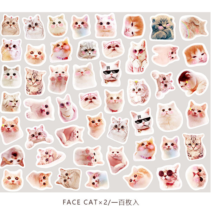 

Sticker lucu isi kurang lebih 100 pcs