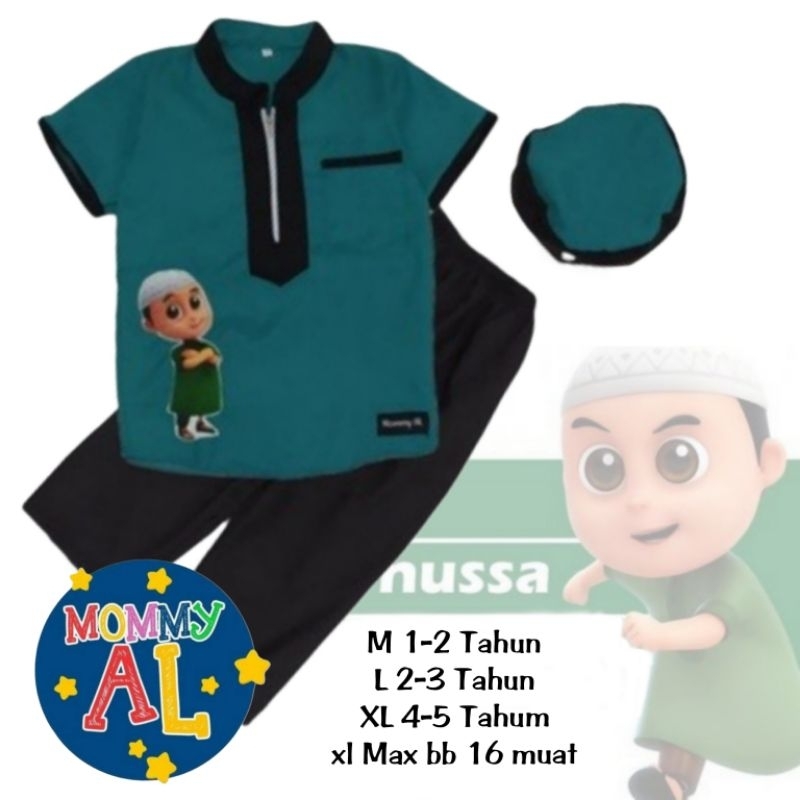 STELAN BAJU KOKO ANAK TURKI LED 1-5 Tahun