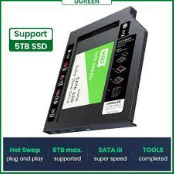 UGREEN SATA HDD Caddy Tray 9.5mm Harddisk 2.5" SSD