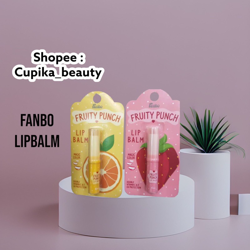 &lt;ue.xx&gt; fanbo lipbalm fruity - lipbalm rasa buah fanbo super smooth lipbalm