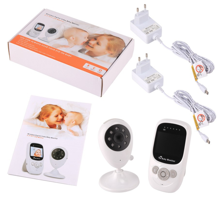 BABY MONITOR CAMERA CCTV BAYI DAN MONITOR ALAT PERLENGKAPAN TIDUR BAYI DIGITAL VB601 NIGHT VISION BERSUARA 2 ARAH JS33