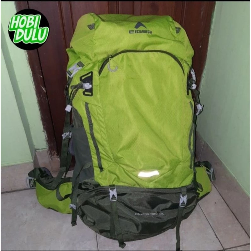 Jual Tas Carrier EIGER EQUATOR TREK 65 L - Bekas