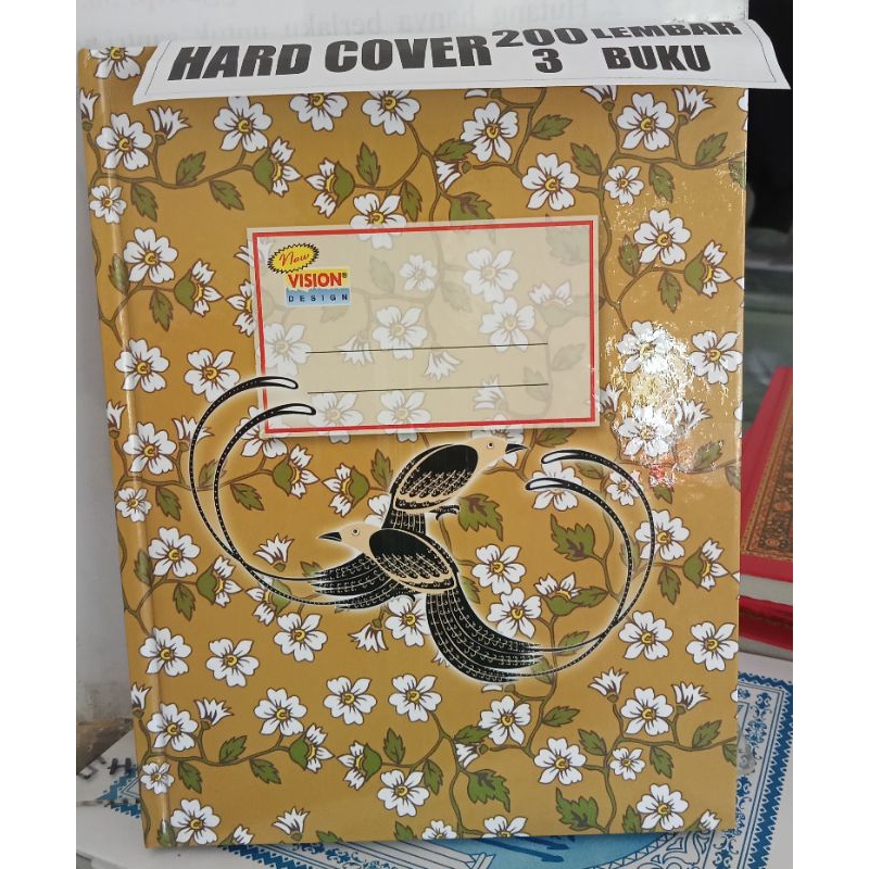 

BUKU KWARTO / HARD COVER ISI 200 LEMBAR