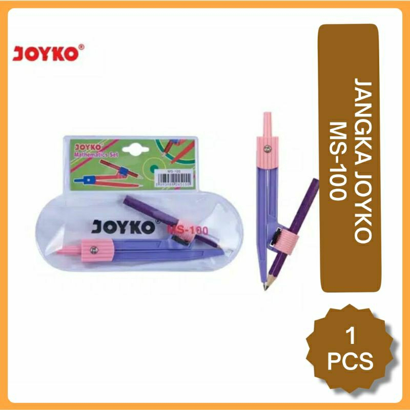 

Jangka ukir lingkaran Joyko MS-100 / Jangka Lingkaran Diameter / Jangan Pensil Sekolah / Jangka Joyko