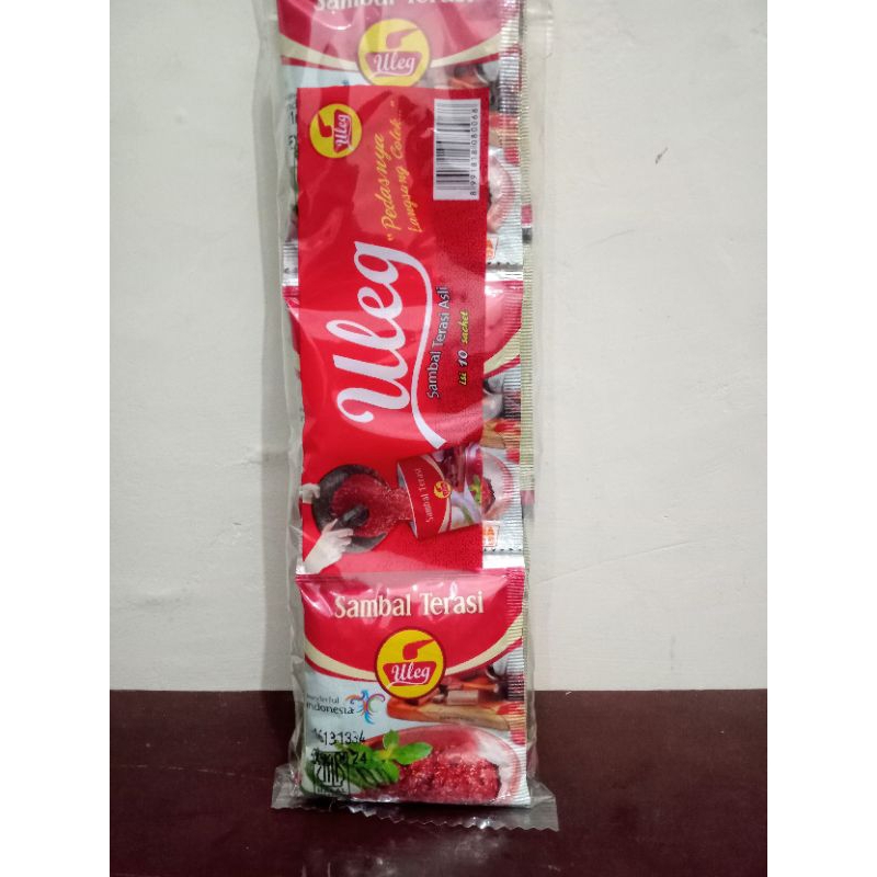 

Sambel Terasi || Sambal Terasi Uleg 10 sachet