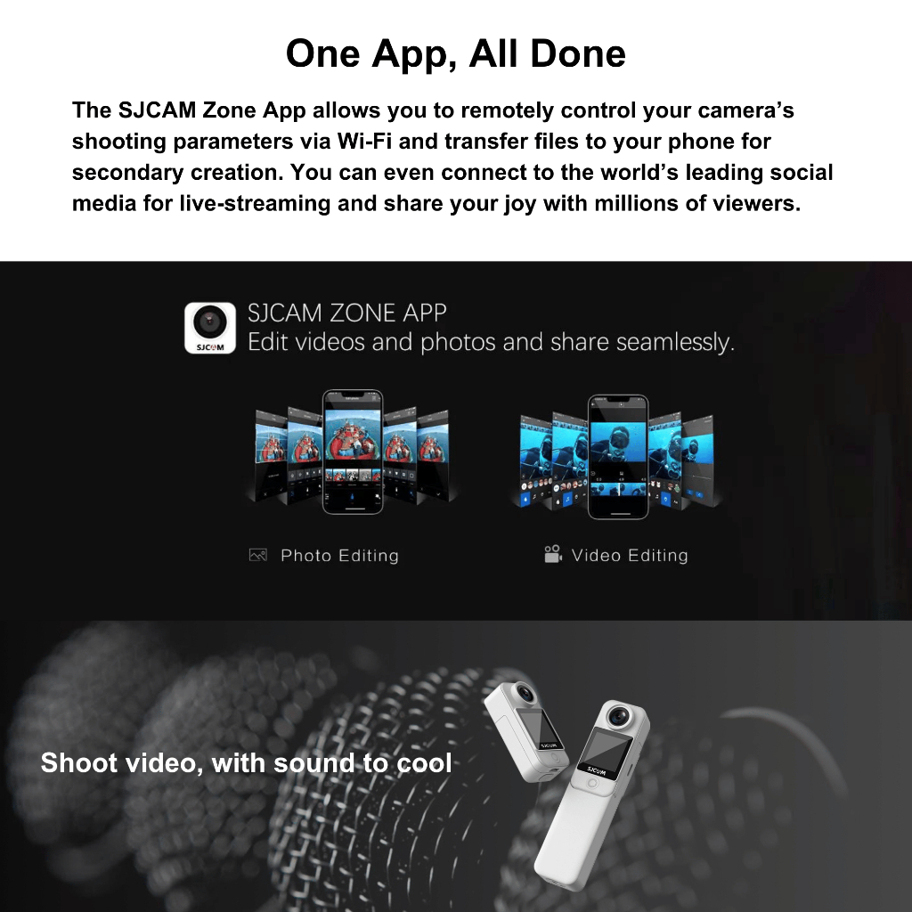 SJCAM C300 2800 mAH Mini Action Camera 5G/2.4G WiFi Sports Camera Dual layar 4K 30FPS 6-Axis stabilisasi gambar GYRO penglihatan malam Super 5G WiFi Webcam