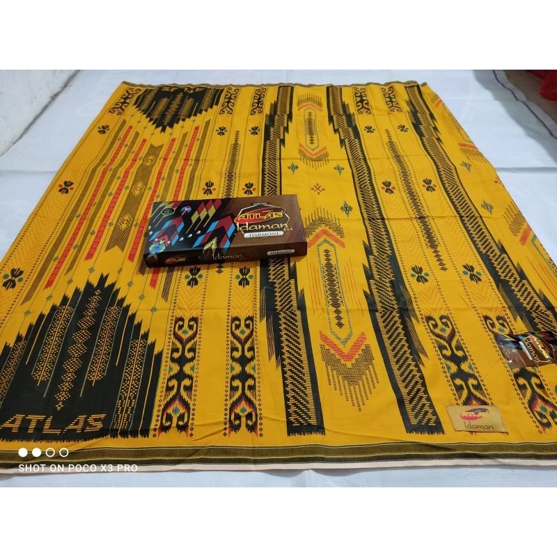 Sarung ATLAS IDAMAN HARMONI Motif BHS SIF Mix GOLD