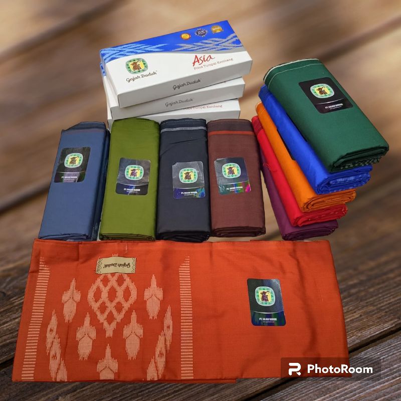 SARUNG GAJAH DUDUK ASIA KEMBANG POLOS TUMPAL KEMBANG TERBARU