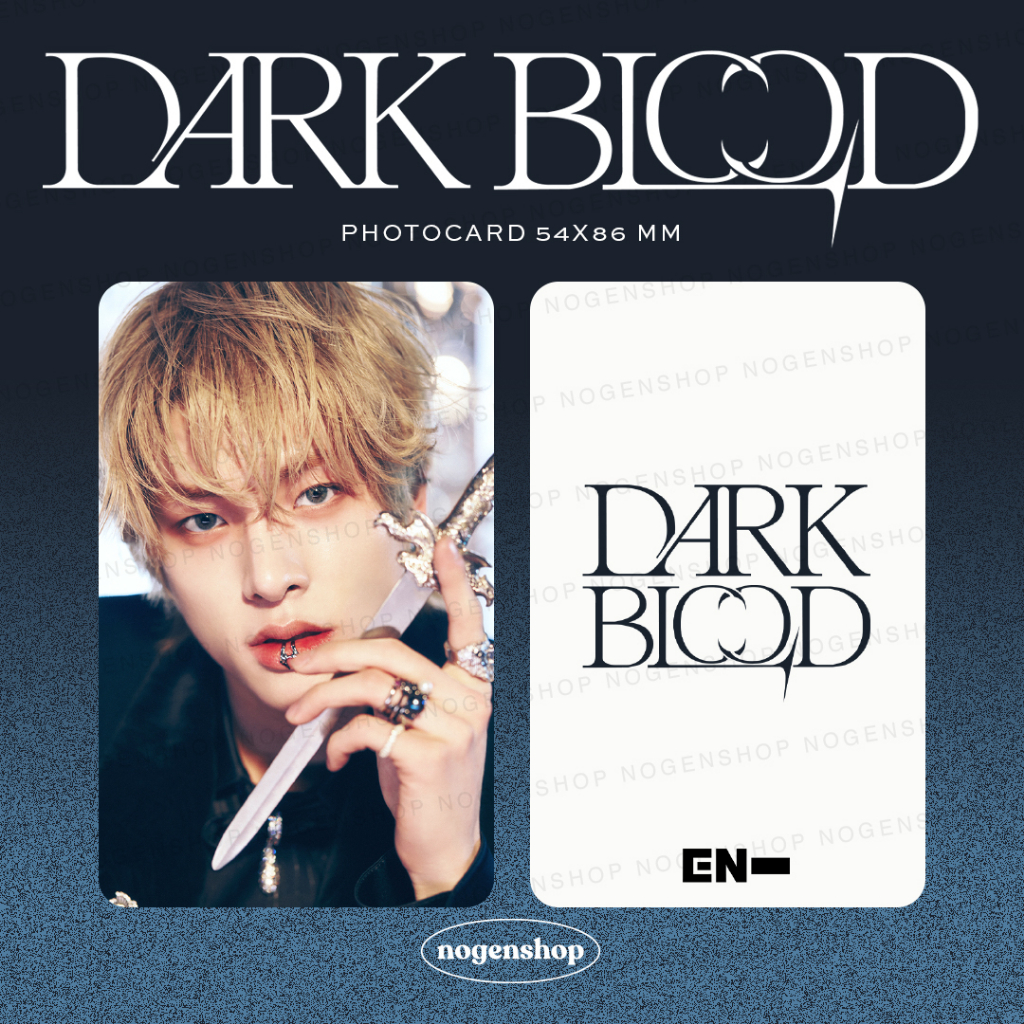 PHOTOCARD PC ENHYPEN DARK BLOOD [FANMADE]